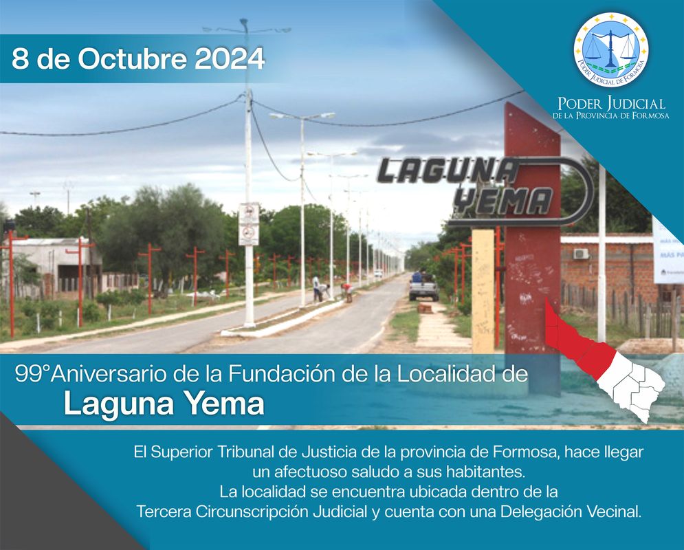 Aniversario localidad de Laguna Yema