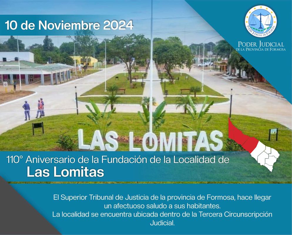 Aniversario localidad Las Lomitas