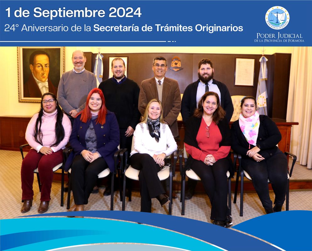 Efemérides - 24º Aniversario Secretaría de Trámites Originarios