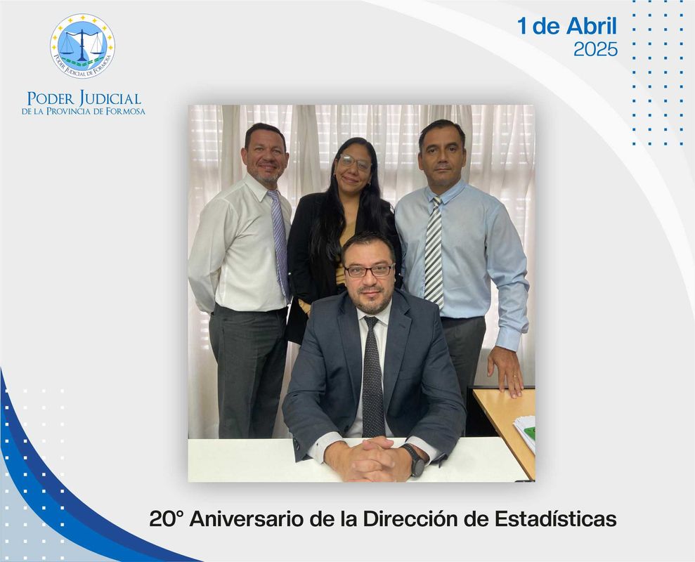 Aniversario Dirección de Estadísticas