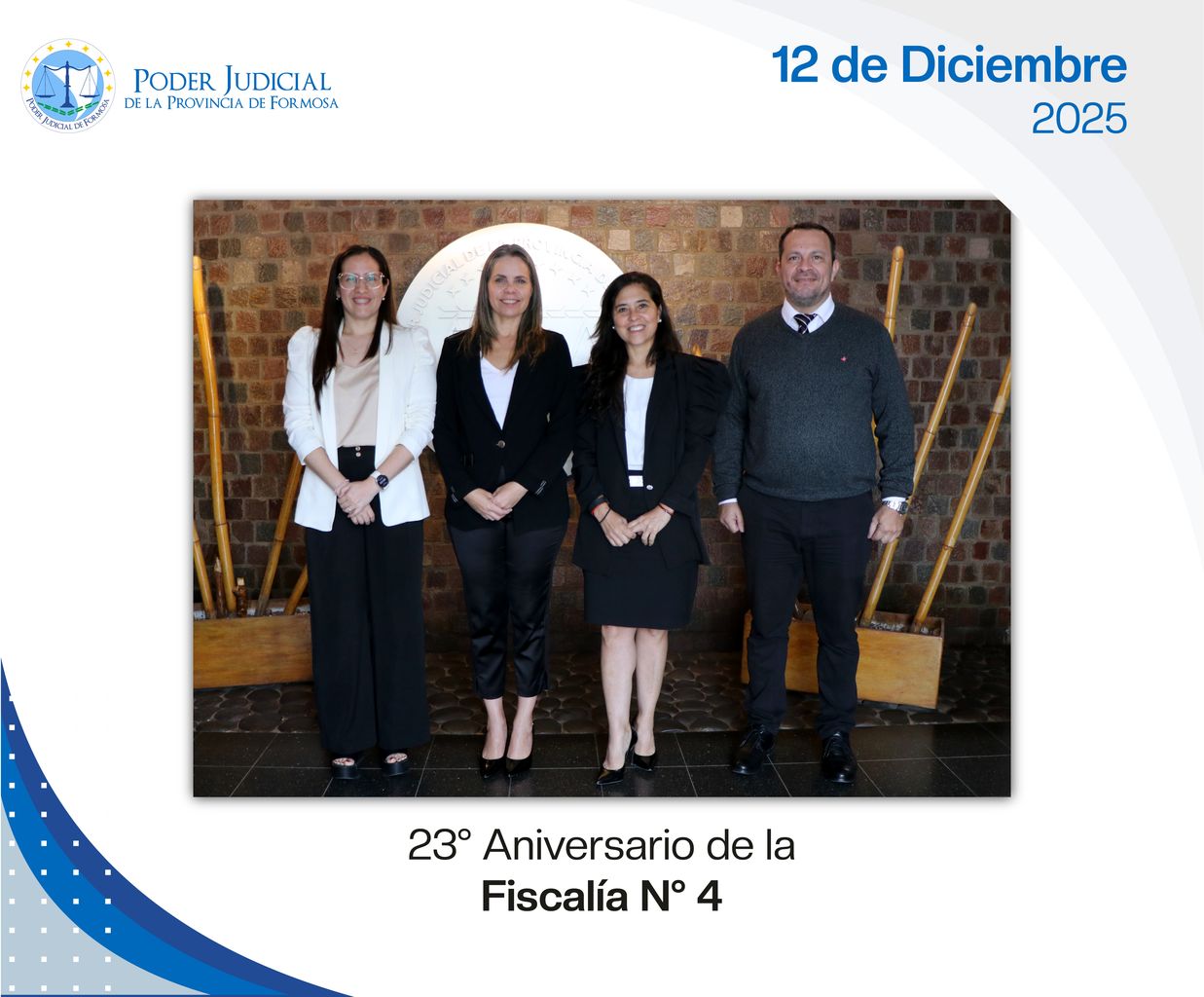 Efemérides - 23º Aniversario Fiscalía Nº 4