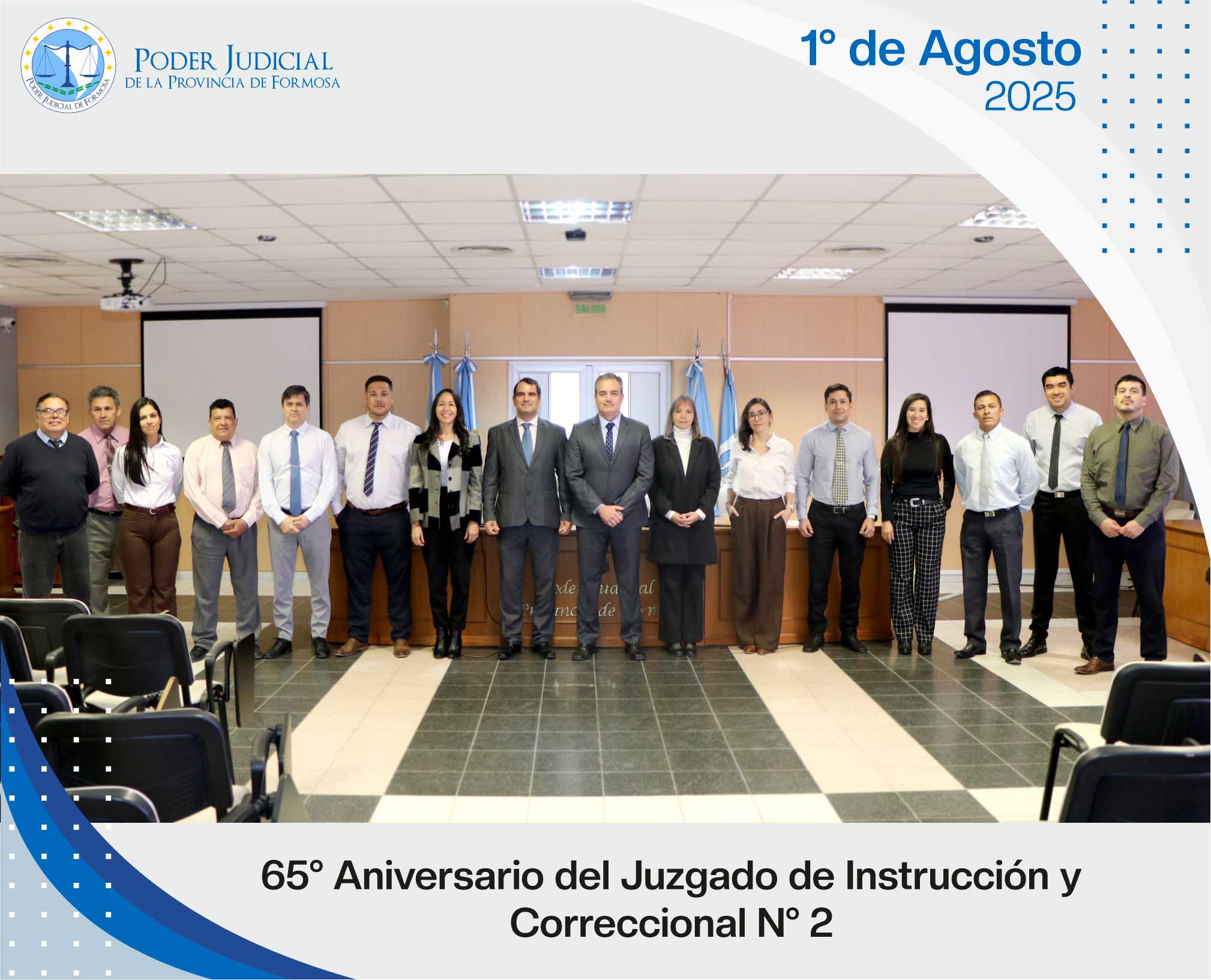 Aniversario Juzgado de Instrucción y Correccional N° 2