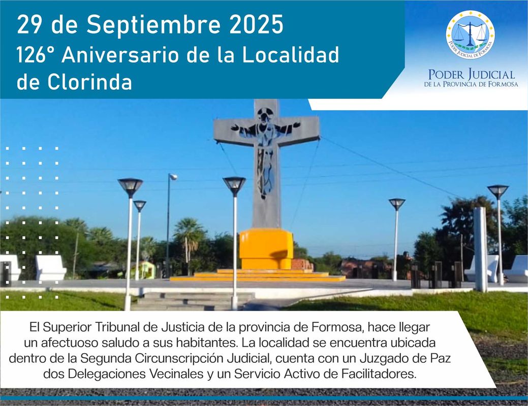 Aniversario localidad Clorinda
