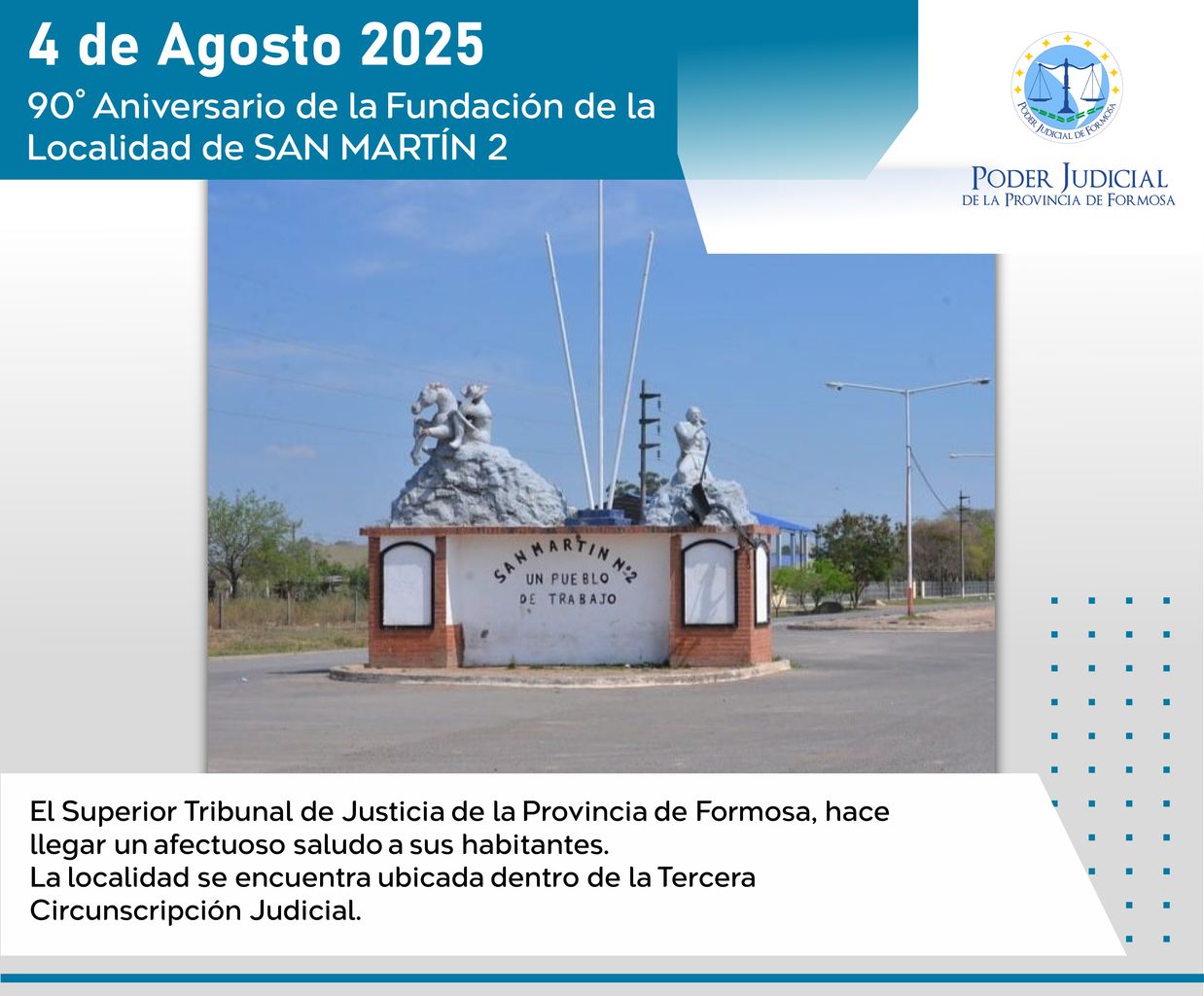 Aniversario localidad San Martín 2