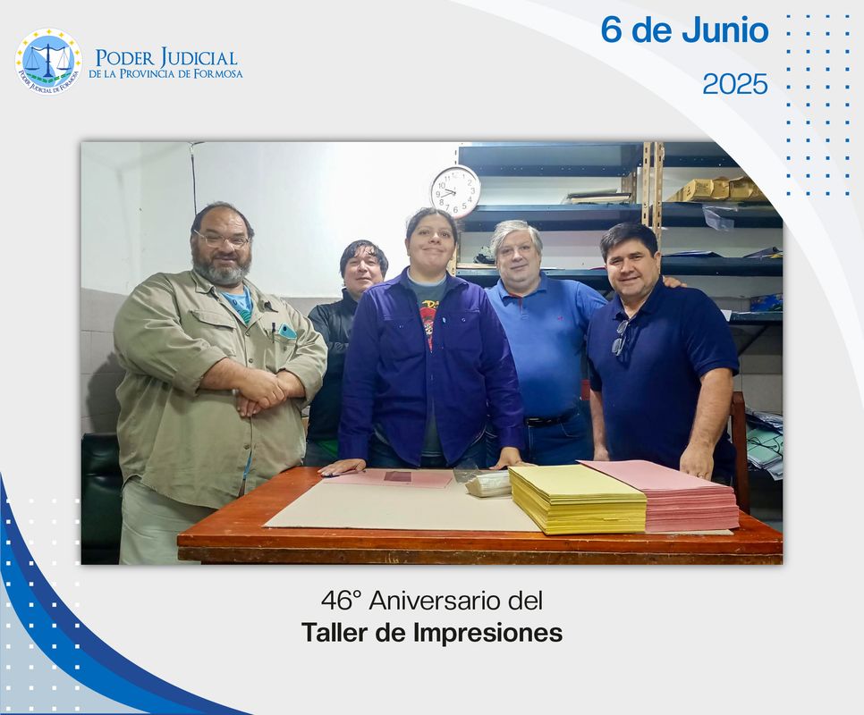 Aniversario Taller de Impresiones