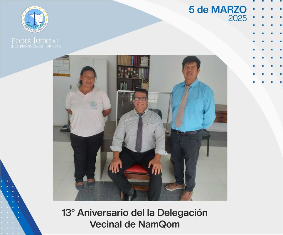 Efemérides - 13º Aniversario Delegación Vecinal Namqom