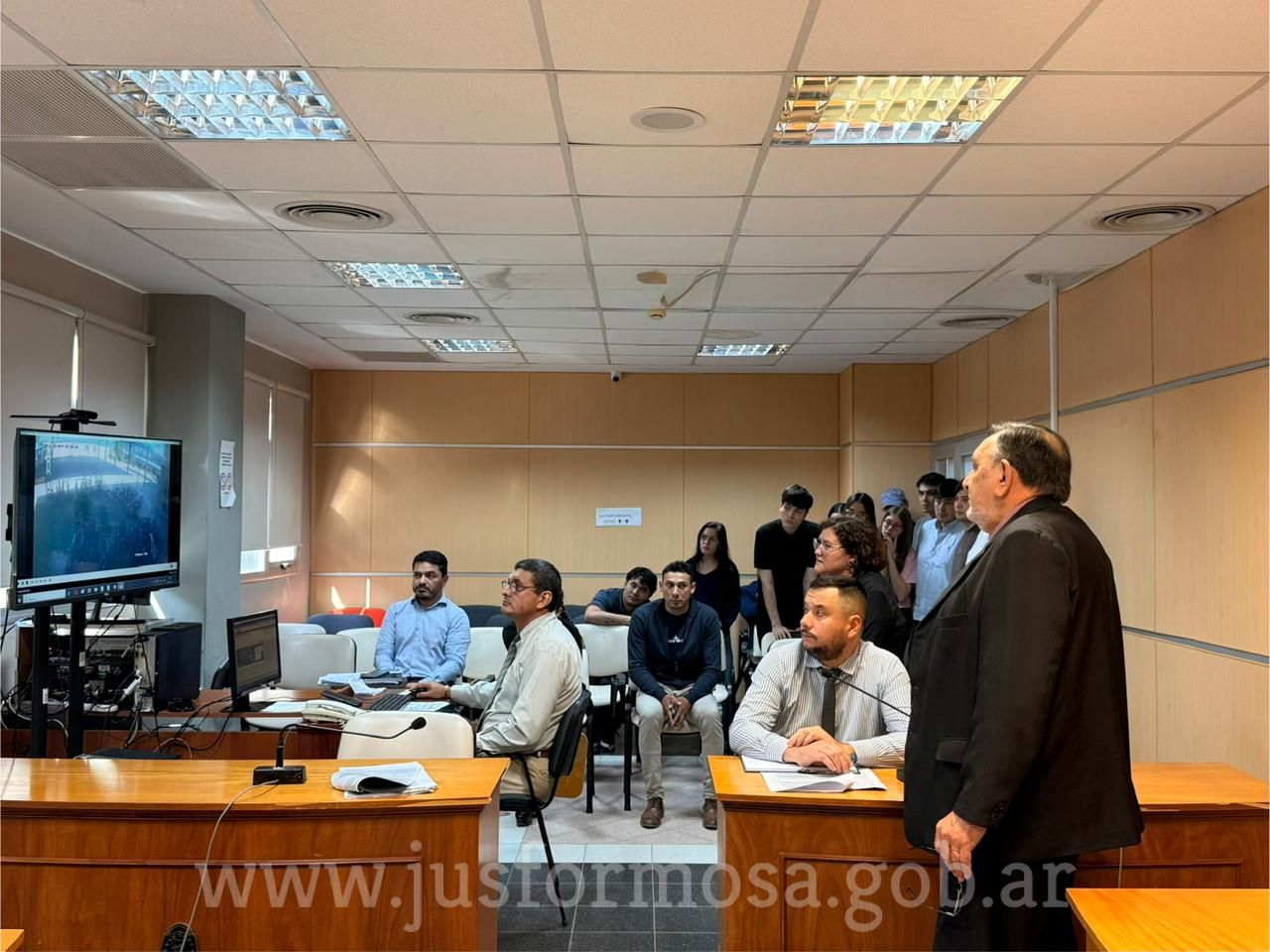 Oralidad Penal: audiencias por zoom y presencia de alumnos de la UCP