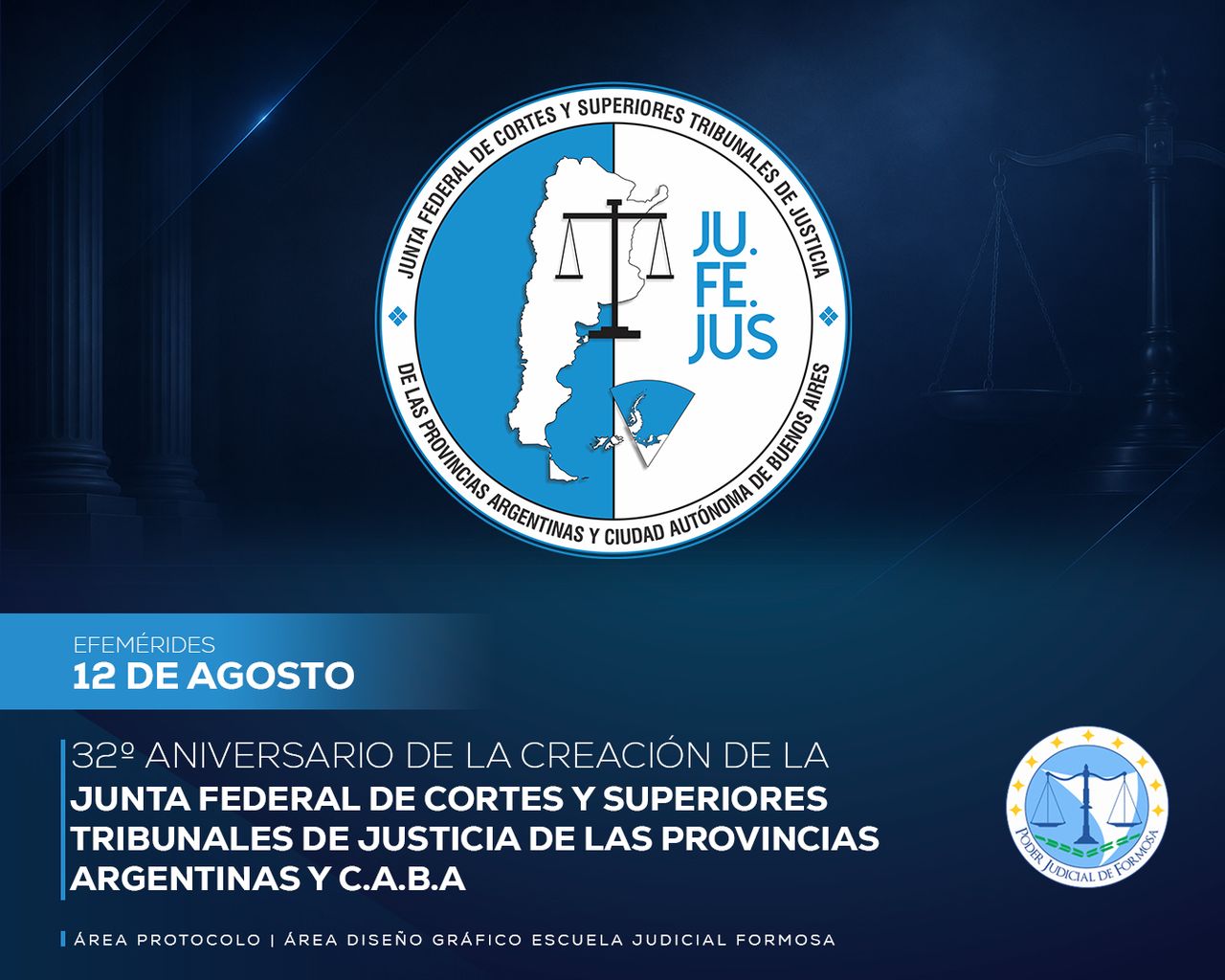 Efemérides - 32º Aniversario JU.FE.JUS.