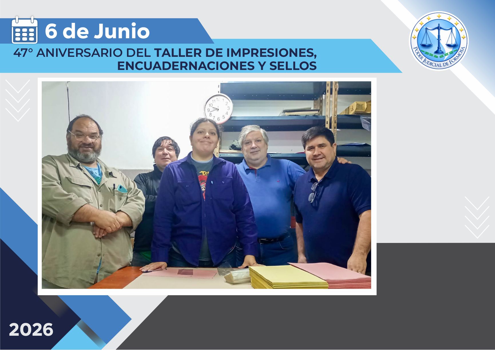 Efemérides - 47º Aniversario Taller de Impresiones